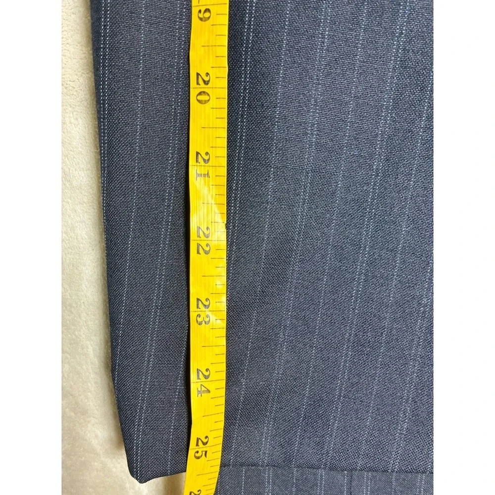 John‎ Varvatos Delancy Blazer 42R Navy Worsted Wool 120 S Single Needle *flaws